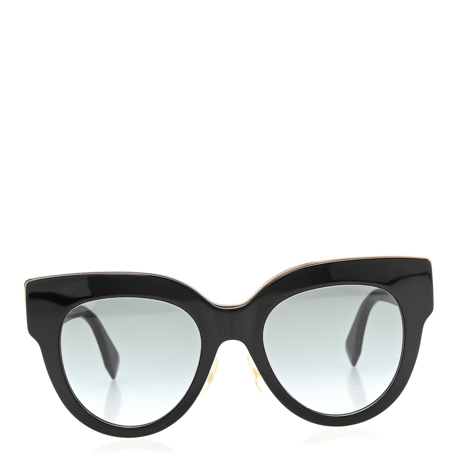 Fendi Acetate F is Fendi Cat Eye Sunglasses FF 0360/G/S Black 2 of 7