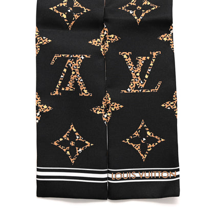 Louis Vuitton Silk Monogram Giant Jungle Bandeau Black 2 of 3