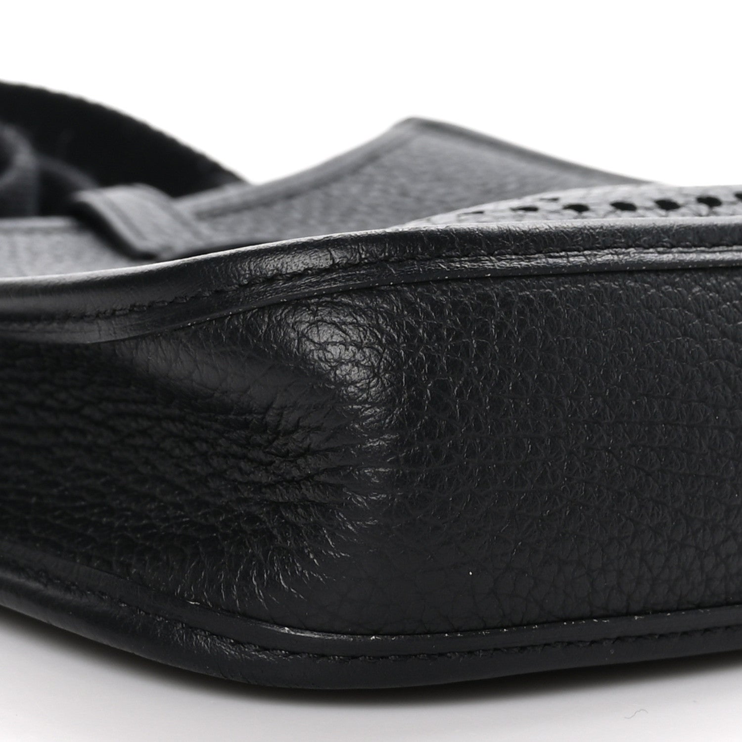 Hermes Taurillon Clemence Evelyne TPM Black 8 of 9