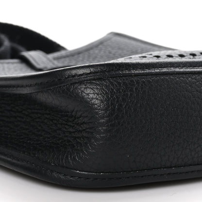Hermes Taurillon Clemence Evelyne TPM Black 8 of 9