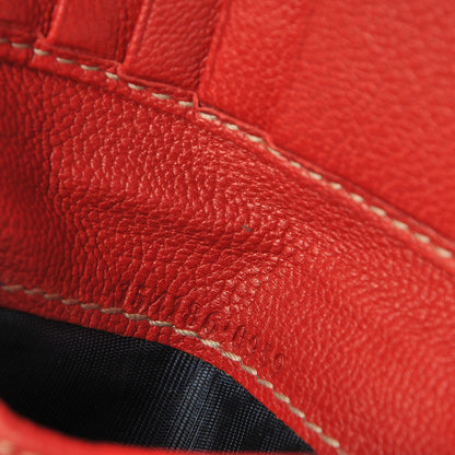 Gucci Pebbled Calfskin Web Compact Wallet Red 7 of 7