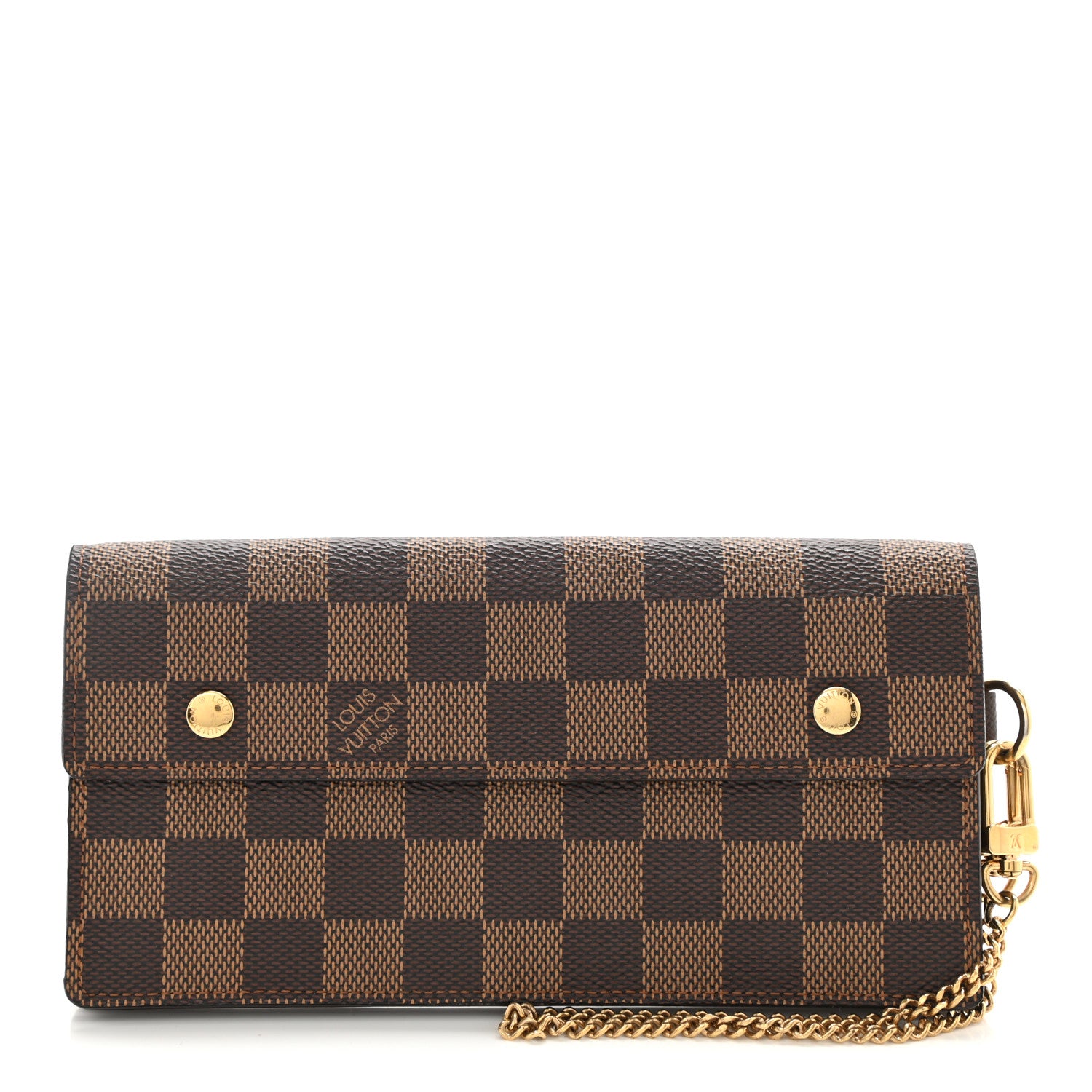 Louis Vuitton Damier Ebene Portefeuille Long Modulable Wallet 1 of 7