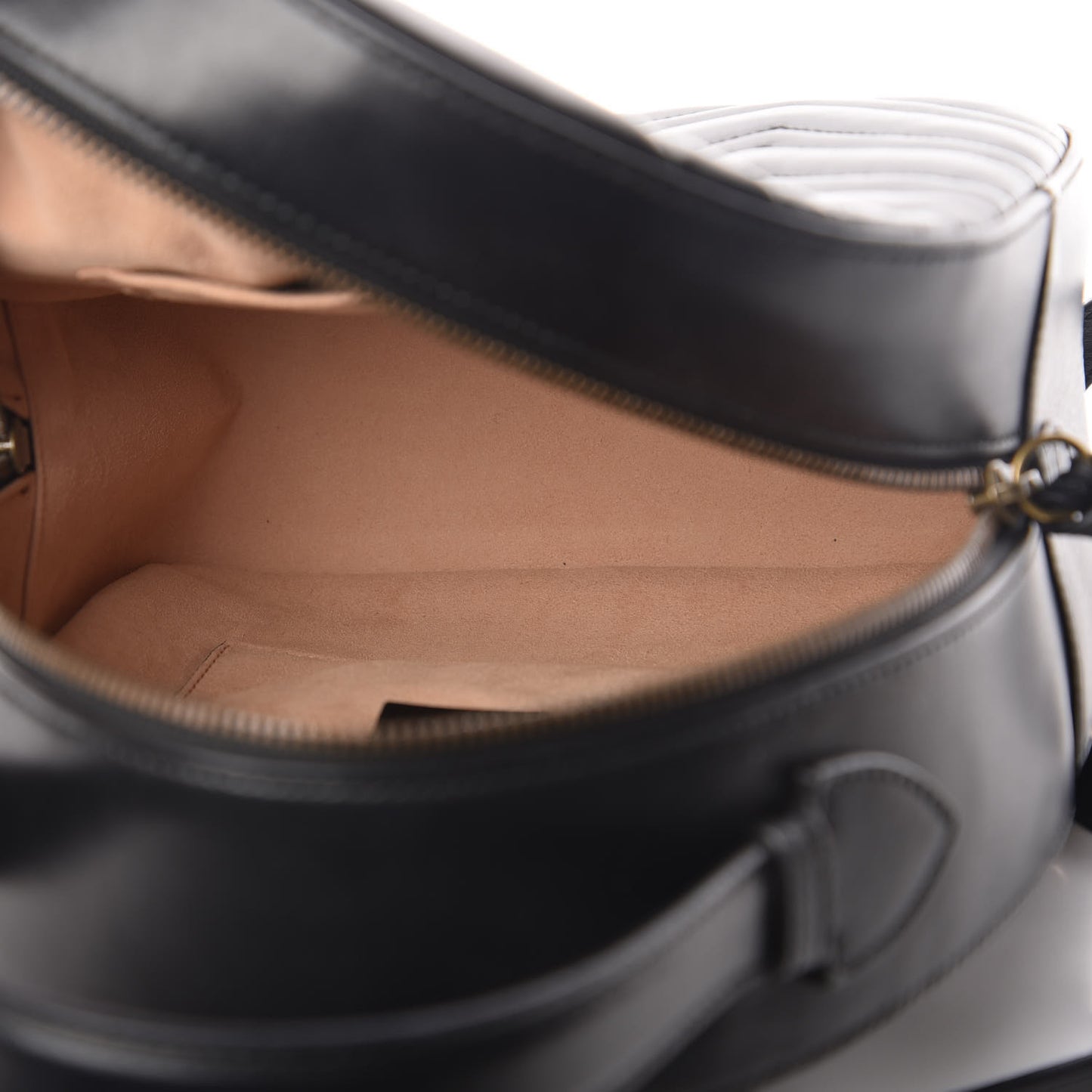 Calfskin Matelasse GG Marmont Backpack Black