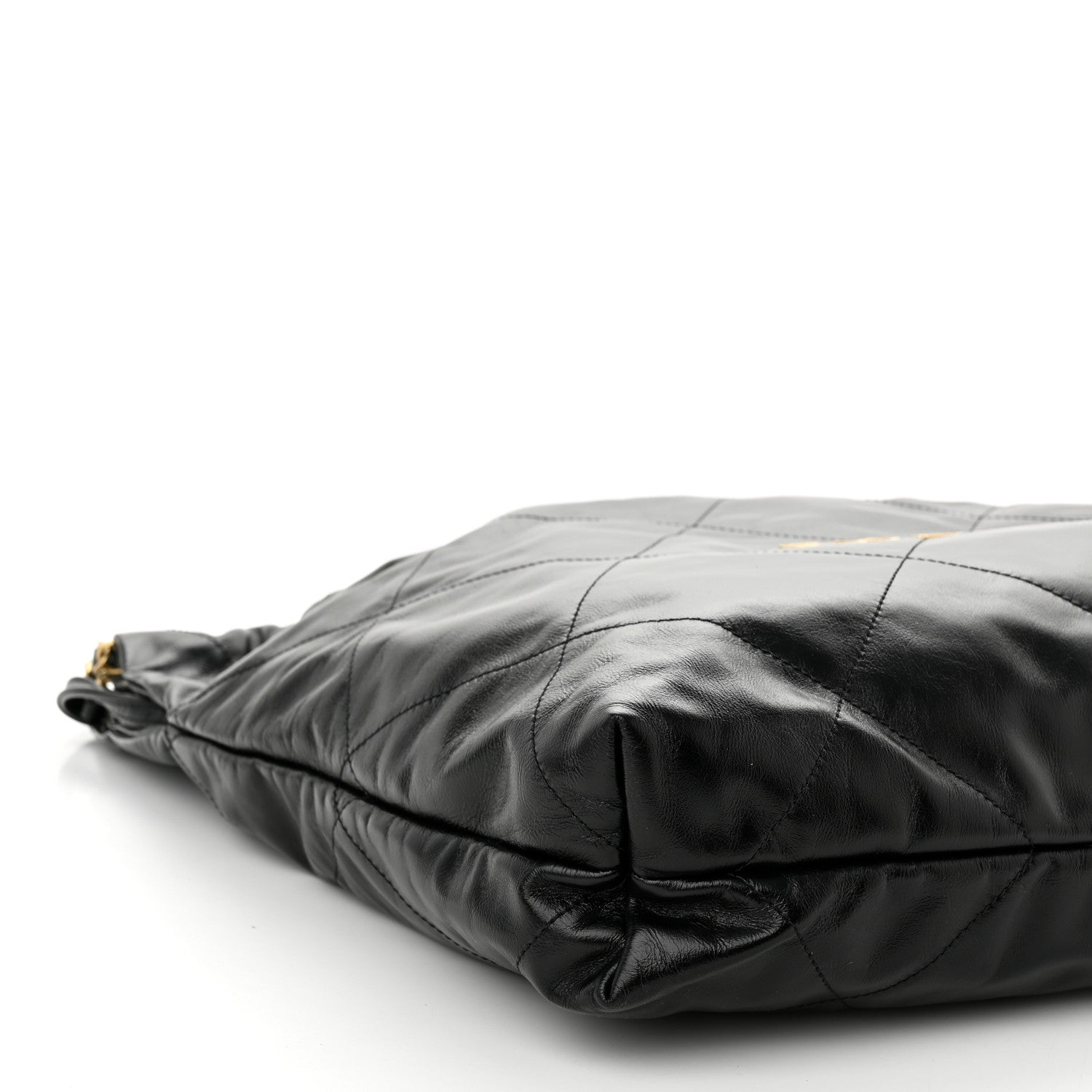 Chanel Shiny Calfskin Quilted Chanel 22 Black 10 of 11