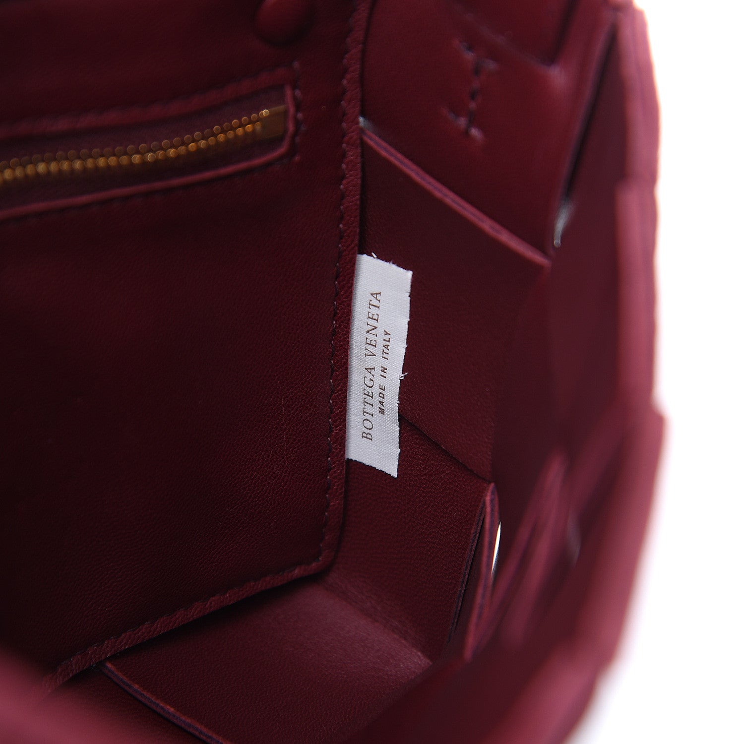 Bottega Veneta Nappa Maxi Intreccio Cassette Bag Bordeaux 7 of 13