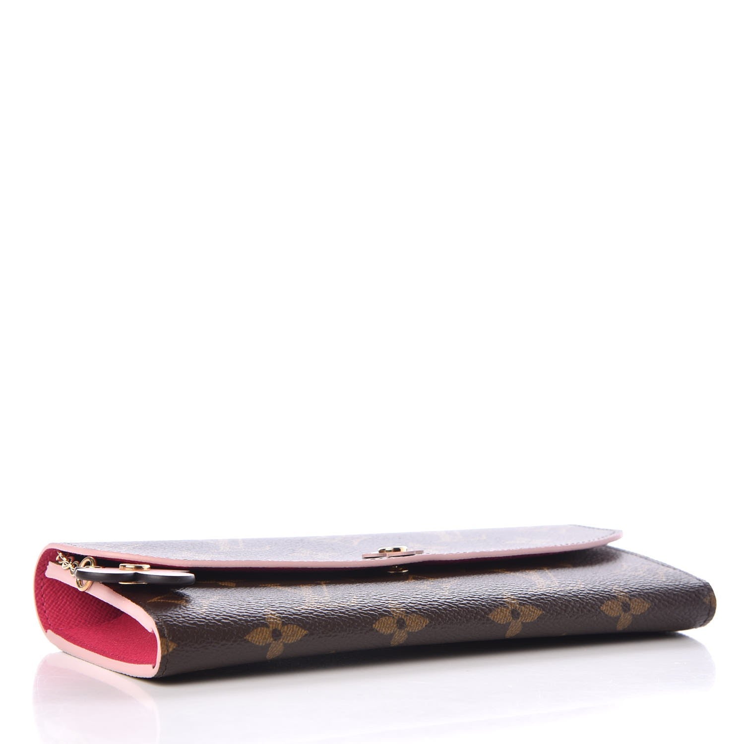 Louis Vuitton Monogram Bloom Flower Emilie Wallet 4 of 7