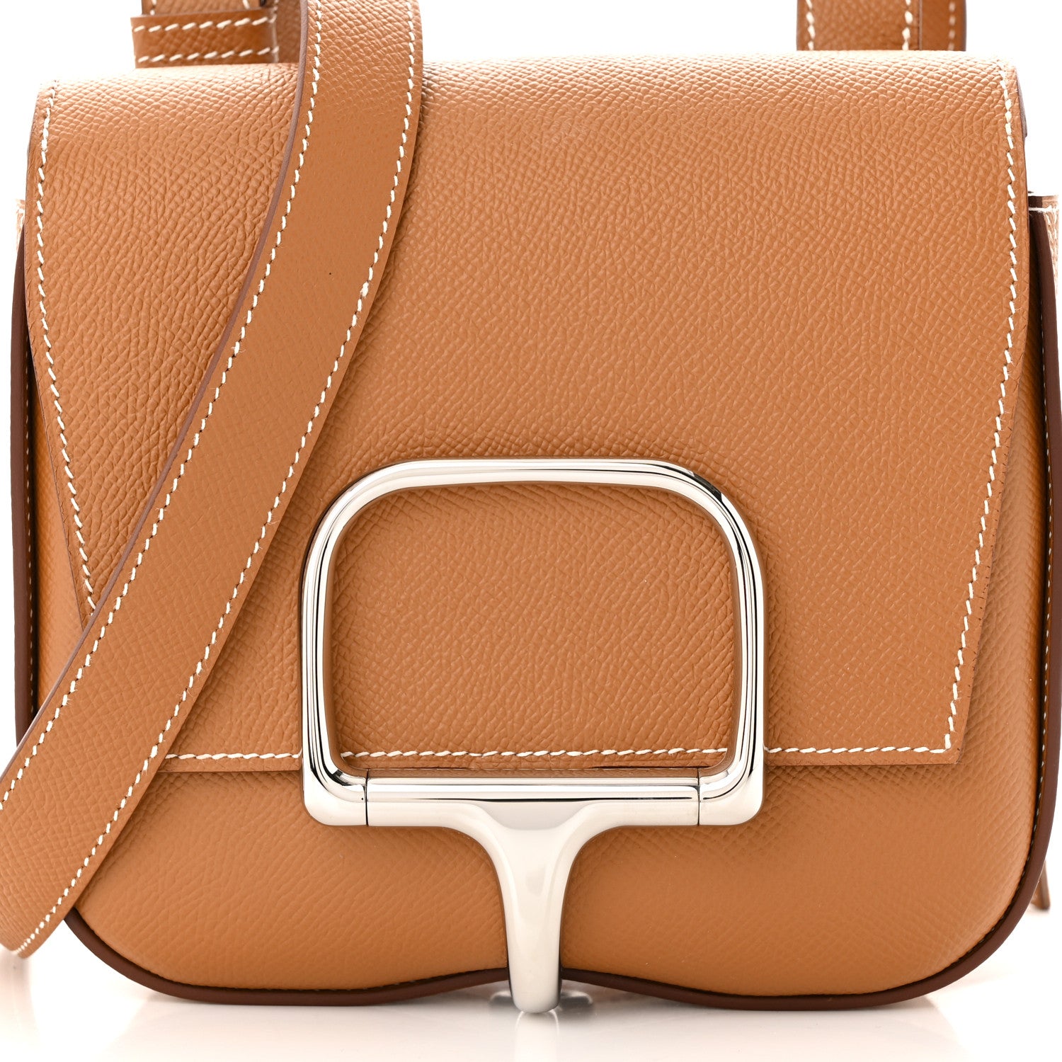 Hermes Epsom Mini Della Cavalleria Gold 8 of 10