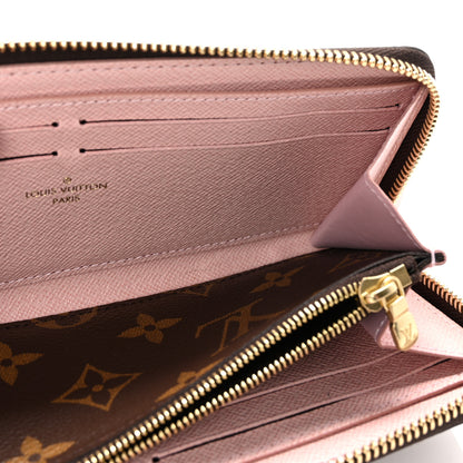 Louis Vuitton Monogram Clemence Wallet Rose Ballerine 5 of 6