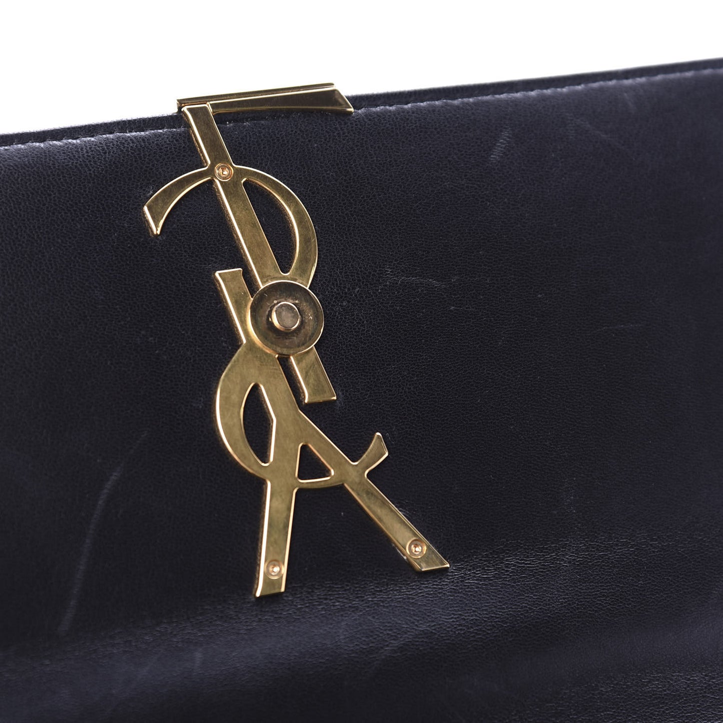 Lambskin Matelasse Monogram Large Vicky Chain Bag Black