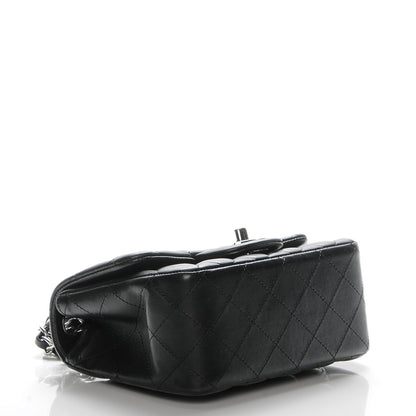 Chanel Lambskin Quilted Mini Square Flap Black 4 of 7