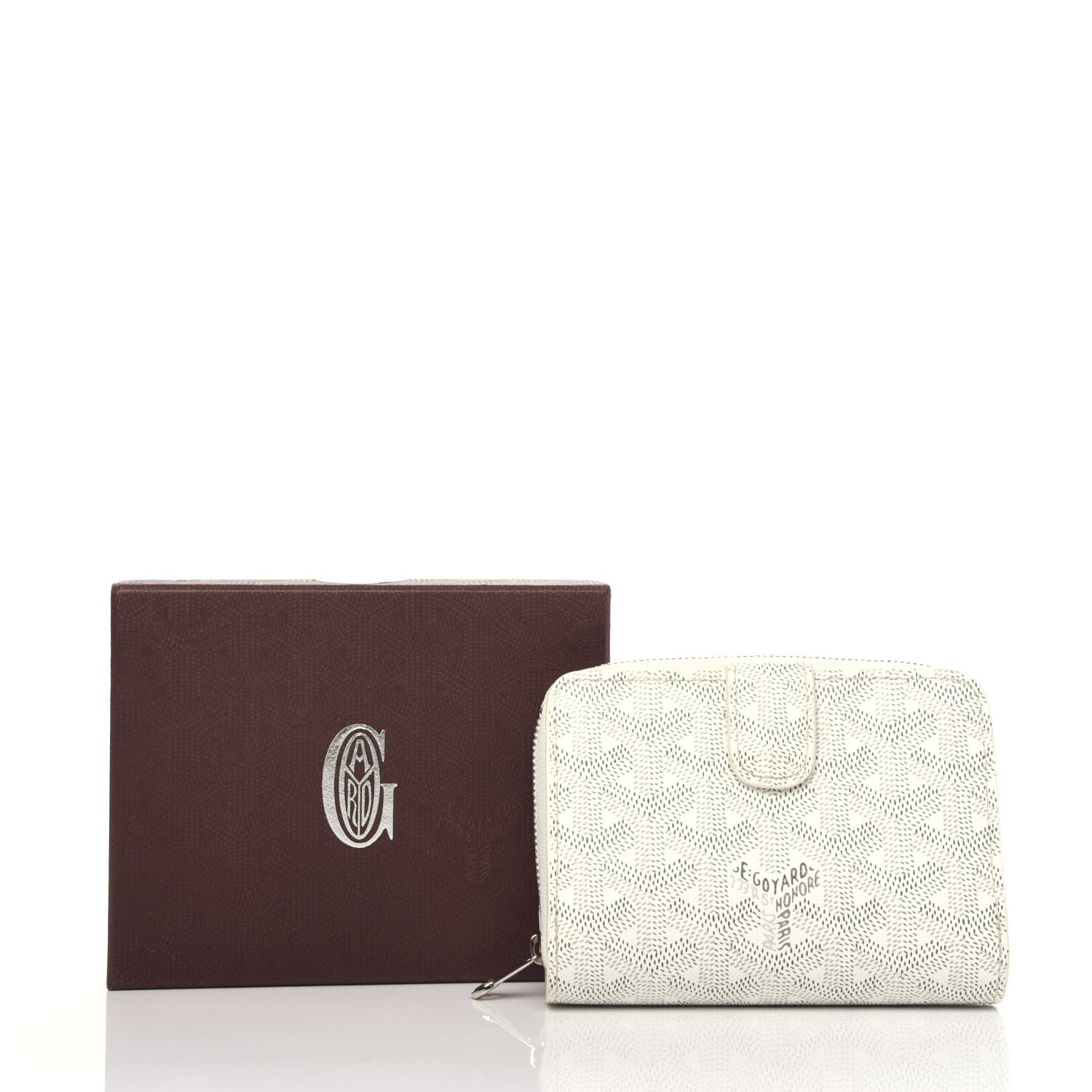 Goyard Goyardine Tuileries Wallet White 10 of 10
