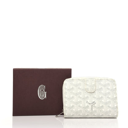 Goyard Goyardine Tuileries Wallet White 10 of 10
