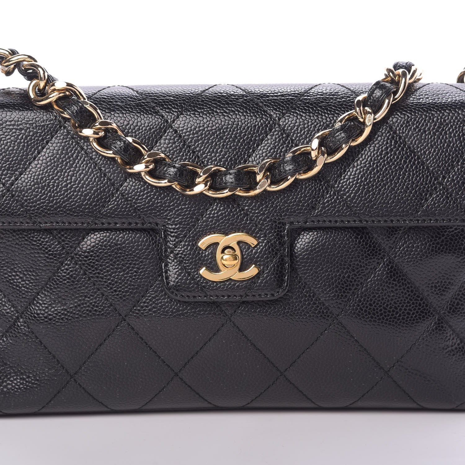 Chanel Caviar Quilted Medium Single Flap Black 9 of 12