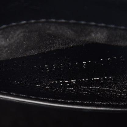 Saint Laurent Calfskin Crystal Star Medium Monogram Kate Satchel Black 7 of 9