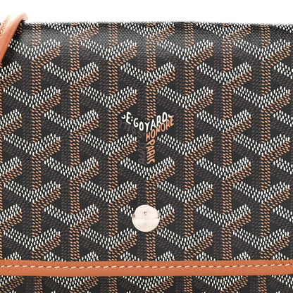 Goyard Goyardine Plumet Wallet Clutch Black Gold 11 of 13