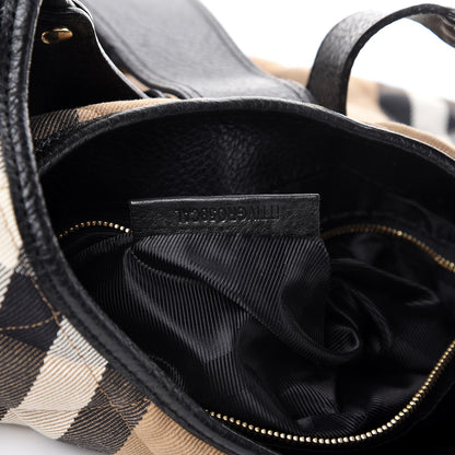 Burberry House Check Quilted Brook Hobo 7 of 8