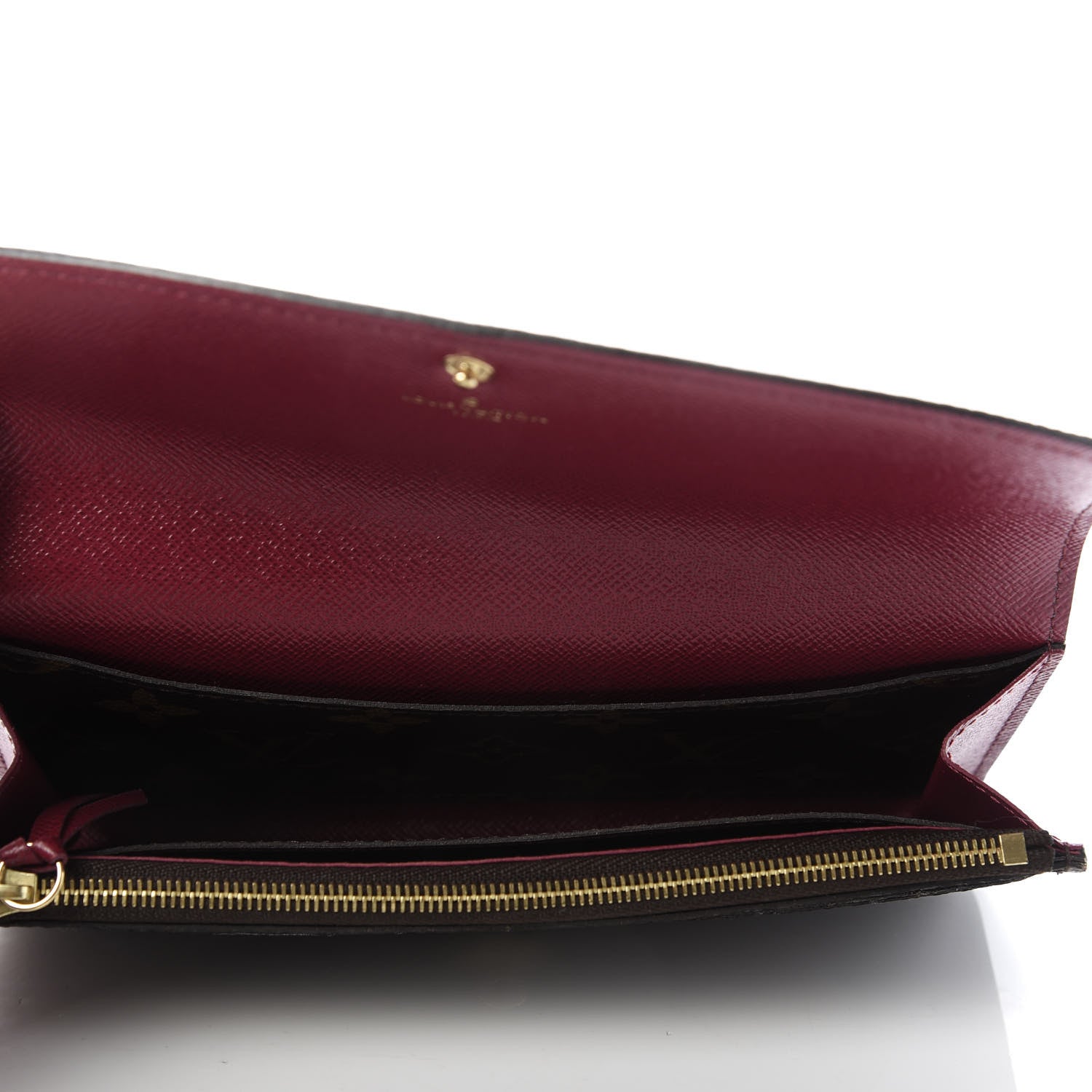 Louis Vuitton Monogram Emilie Wallet Fuchsia 5 of 9
