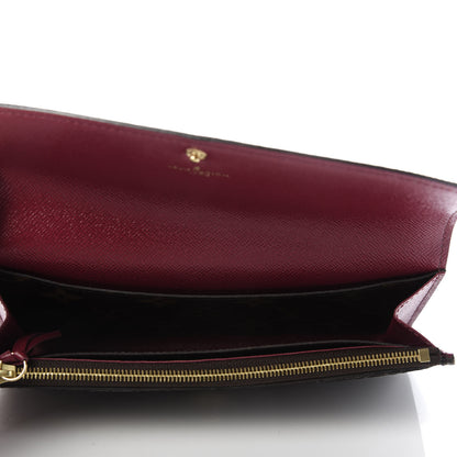 Louis Vuitton Monogram Emilie Wallet Fuchsia 5 of 9