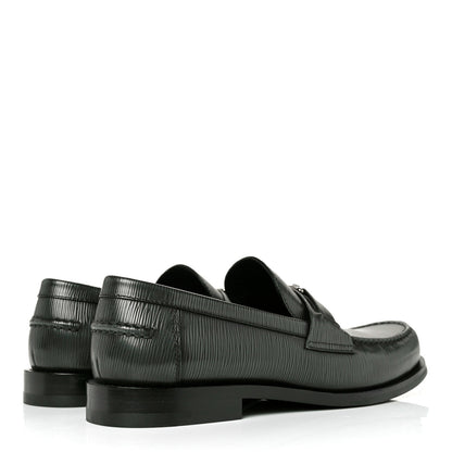 Louis Vuitton Epi Mens Major Loafers 8 Green 4 of 8