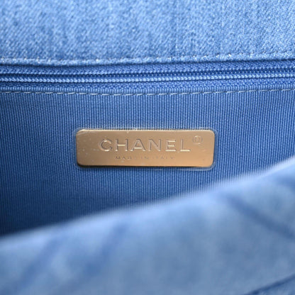 Chanel Denim Quilted Medium Chanel 19 Flap Blue 5 of 9