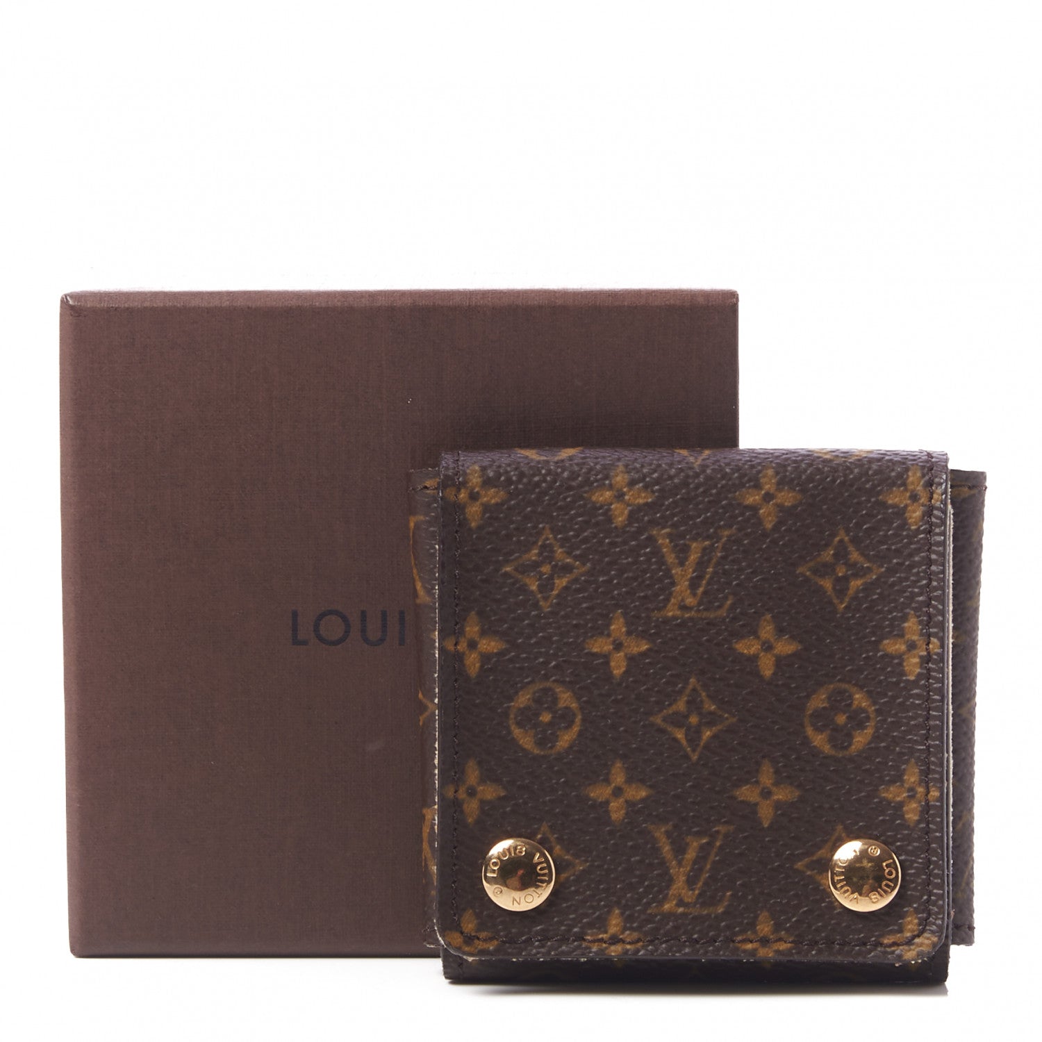 Louis Vuitton Monogram Folding Jewelry Case PM 9 of 9
