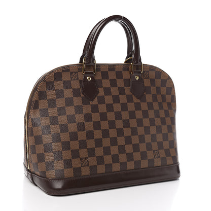 Louis Vuitton Damier Ebene Alma PM 3 of 14
