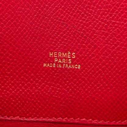 Hermes Courchevel Kelly Sport PM Rouge Vif 6 of 13