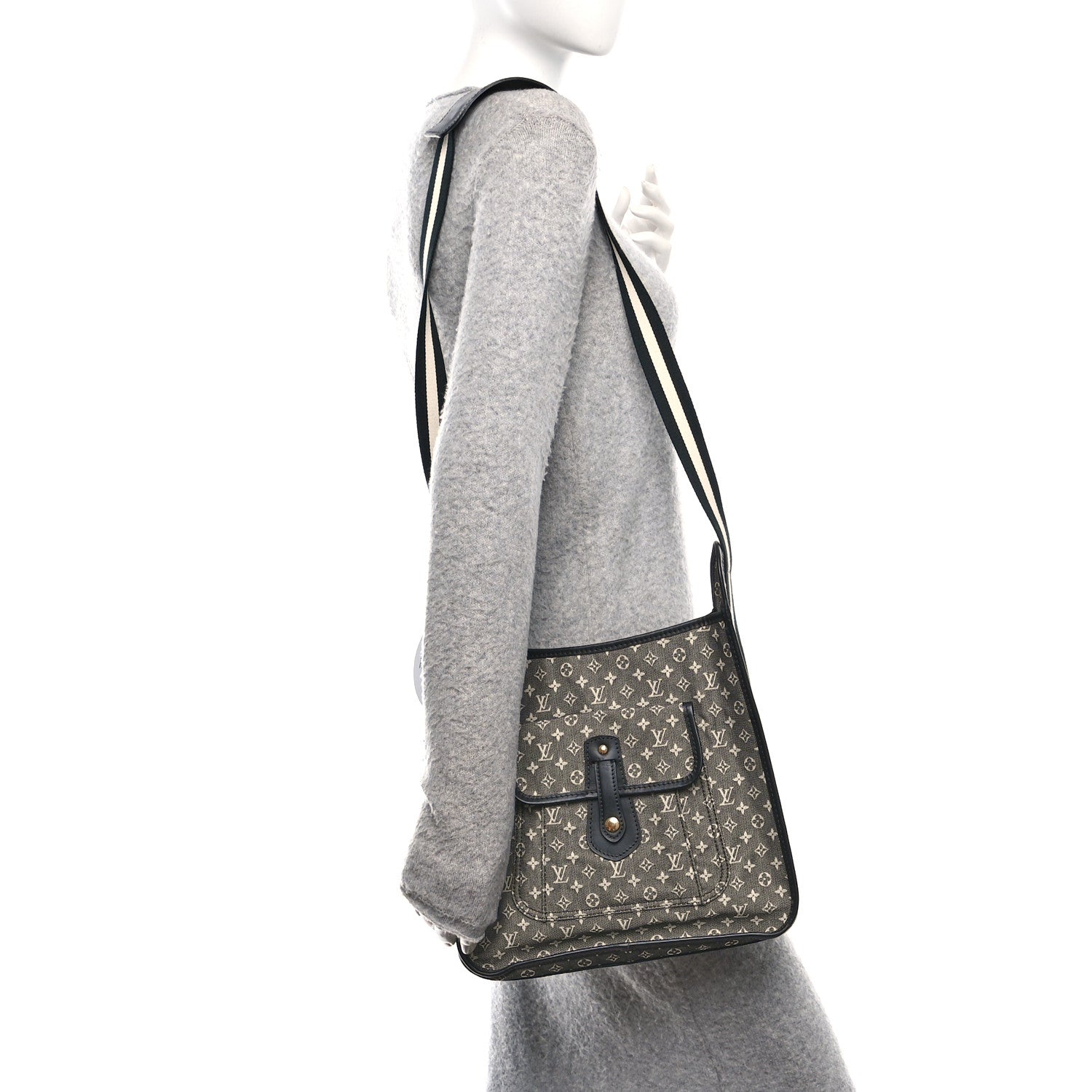 Louis Vuitton Mini Monogram Besace Mary Kate Black 2 of 9