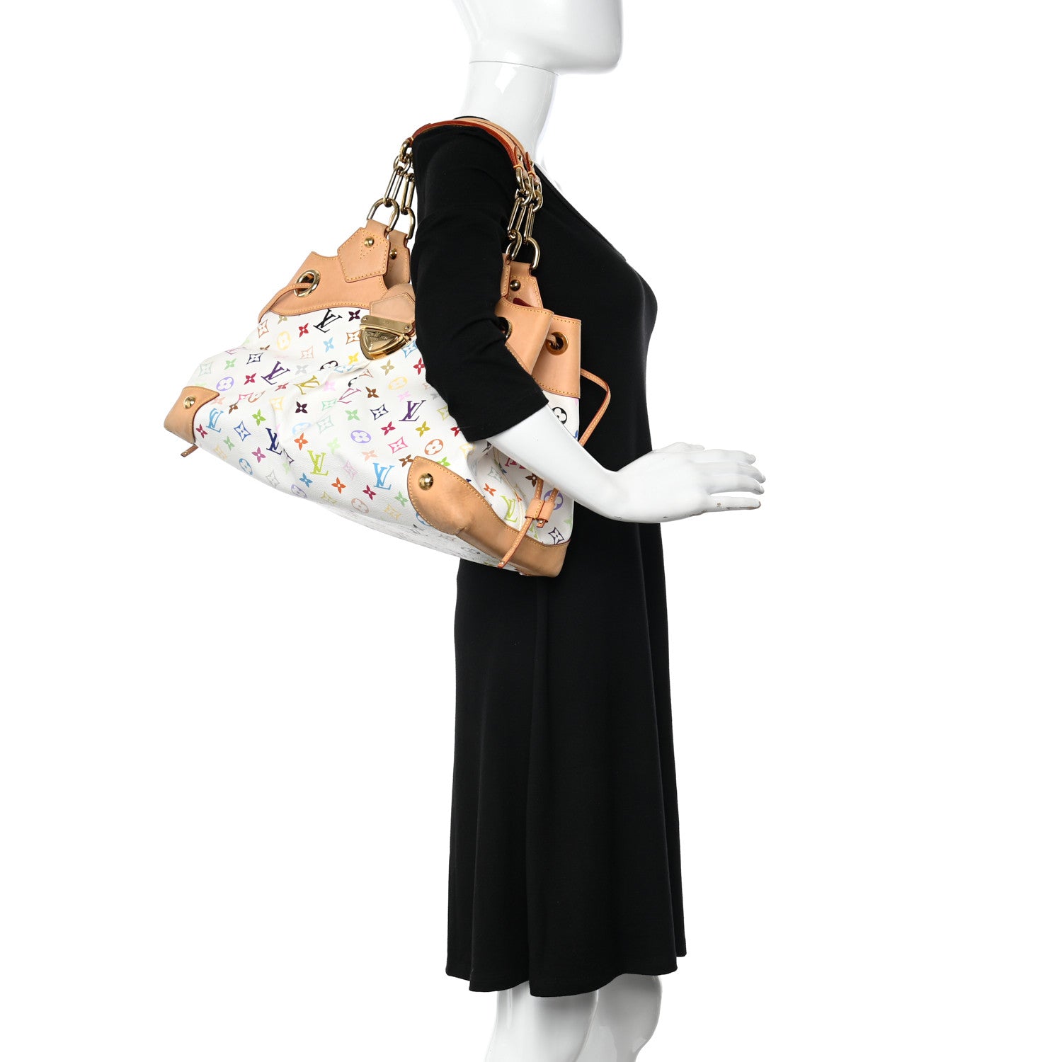 Louis Vuitton Monogram Multicolor Ursula White 2 of 13
