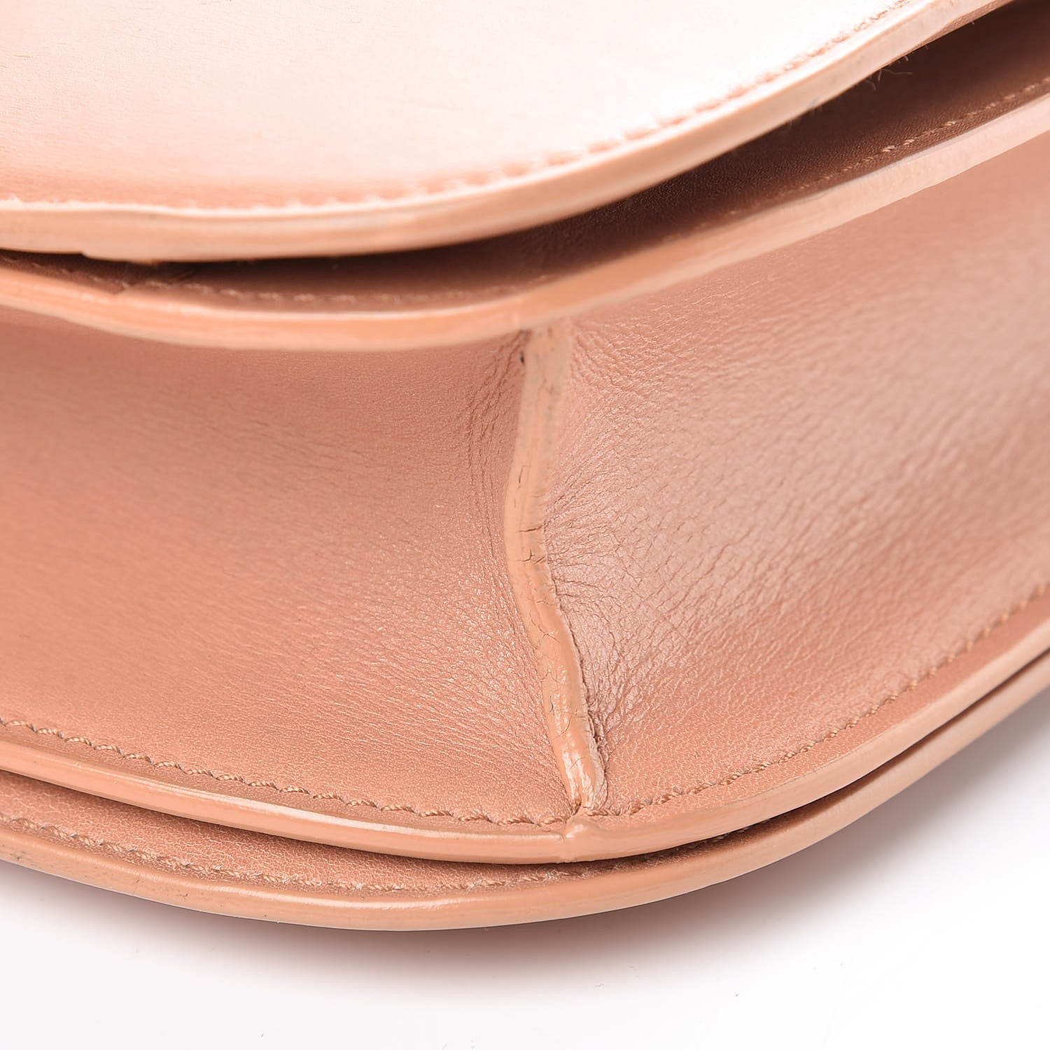 Celine Box Calfskin Medium Classic Box Flap Bag Nude 16 of 16