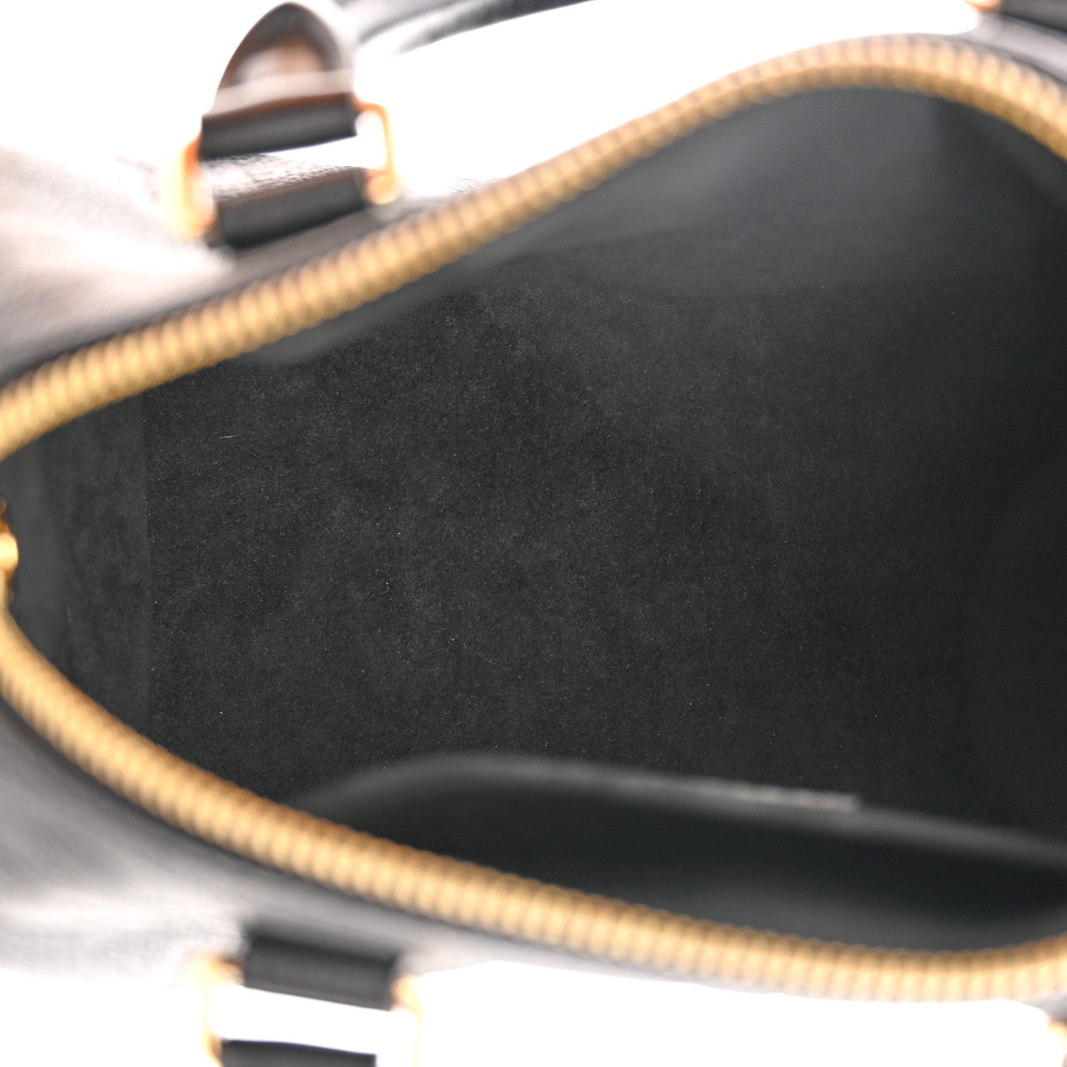 Louis Vuitton Empreinte Monogram Giant Speedy Bandouliere 20 Black 5 of 10