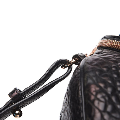 Alexander Wang Pebbled Lambskin Rockie Black Rose Gold Hardware 15 of 16