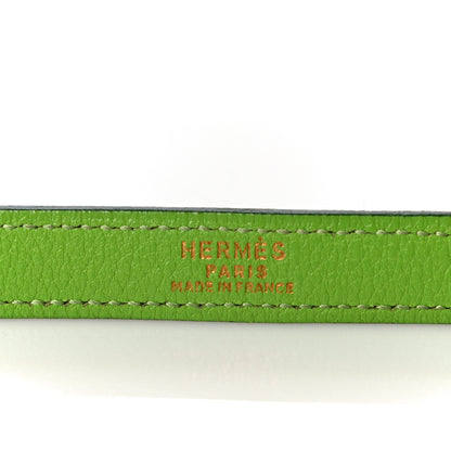 Hermes Veau Gulliver Kelly Retourne 32 Vert Cru 7 of 25