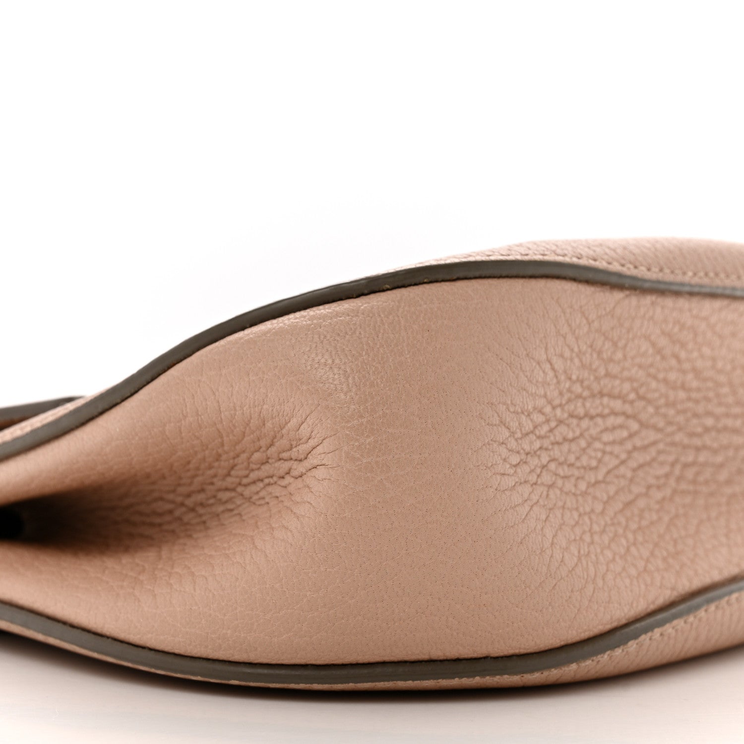 Chloe Grained Lambskin Mini Drew Shoulder Bag Cement Pink 8 of 14