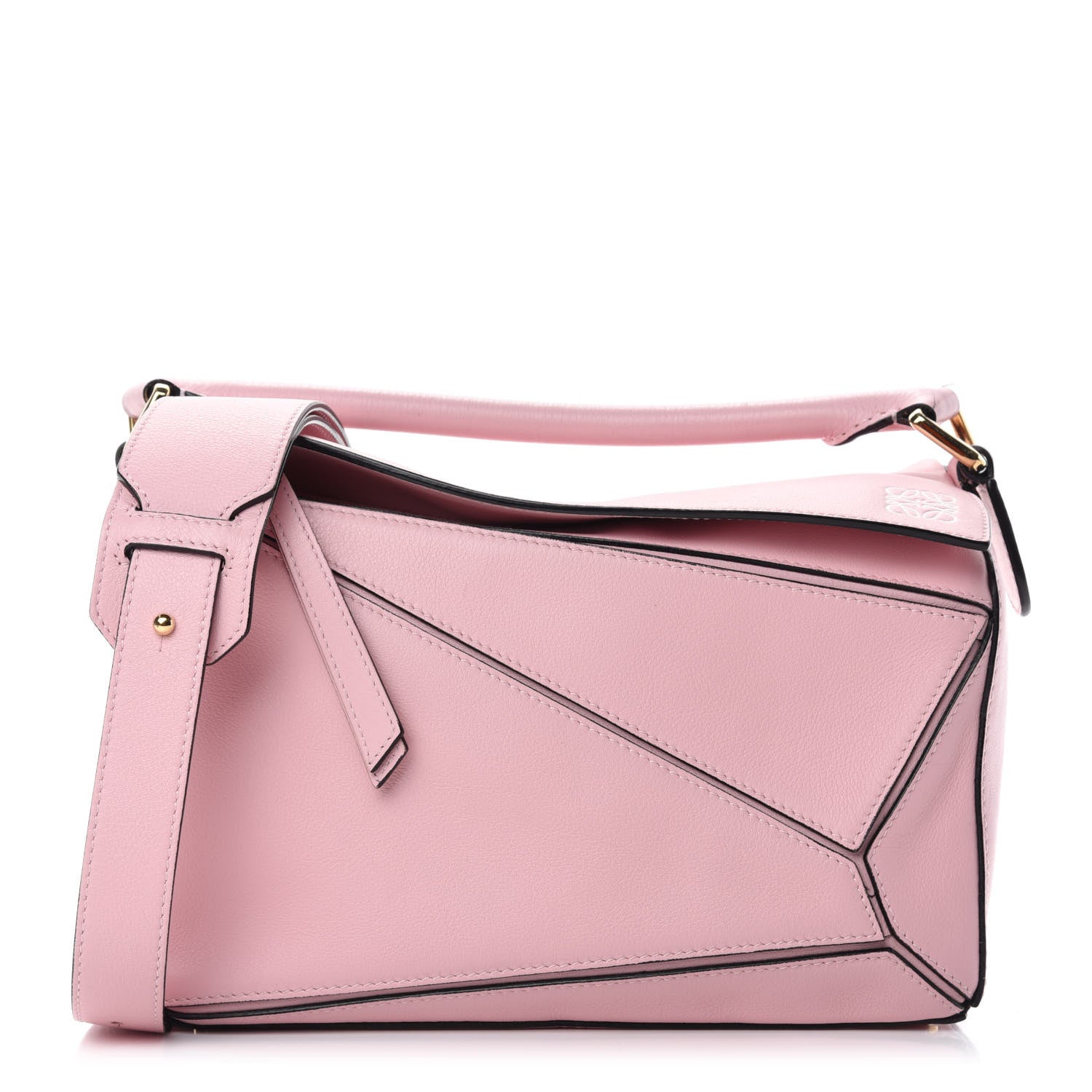 Loewe Calfskin Small Puzzle Bag Soft Pink 1 of 11