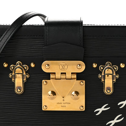 Louis Vuitton Epi Petite Malle Black 7 of 9