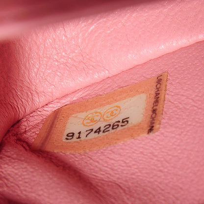 Chanel Caviar Quilted Medium Double Flap Pink 7 of 8