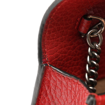 Gucci Calfskin Super Mini Dionysus Shoulder Bag Hibiscus Red 13 of 13