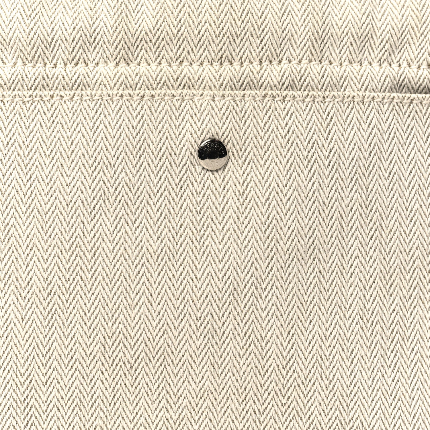 Hermes Canvas Barenia Fourbi 20 PM Pouch Naturel Fauve 7 of 9