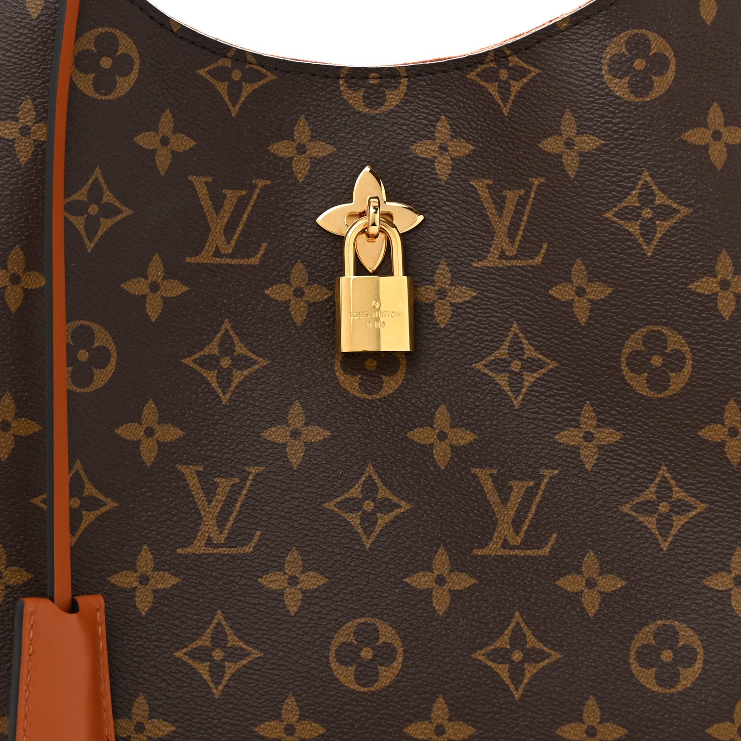 Louis Vuitton Monogram Flower Hobo Caramel 8 of 11
