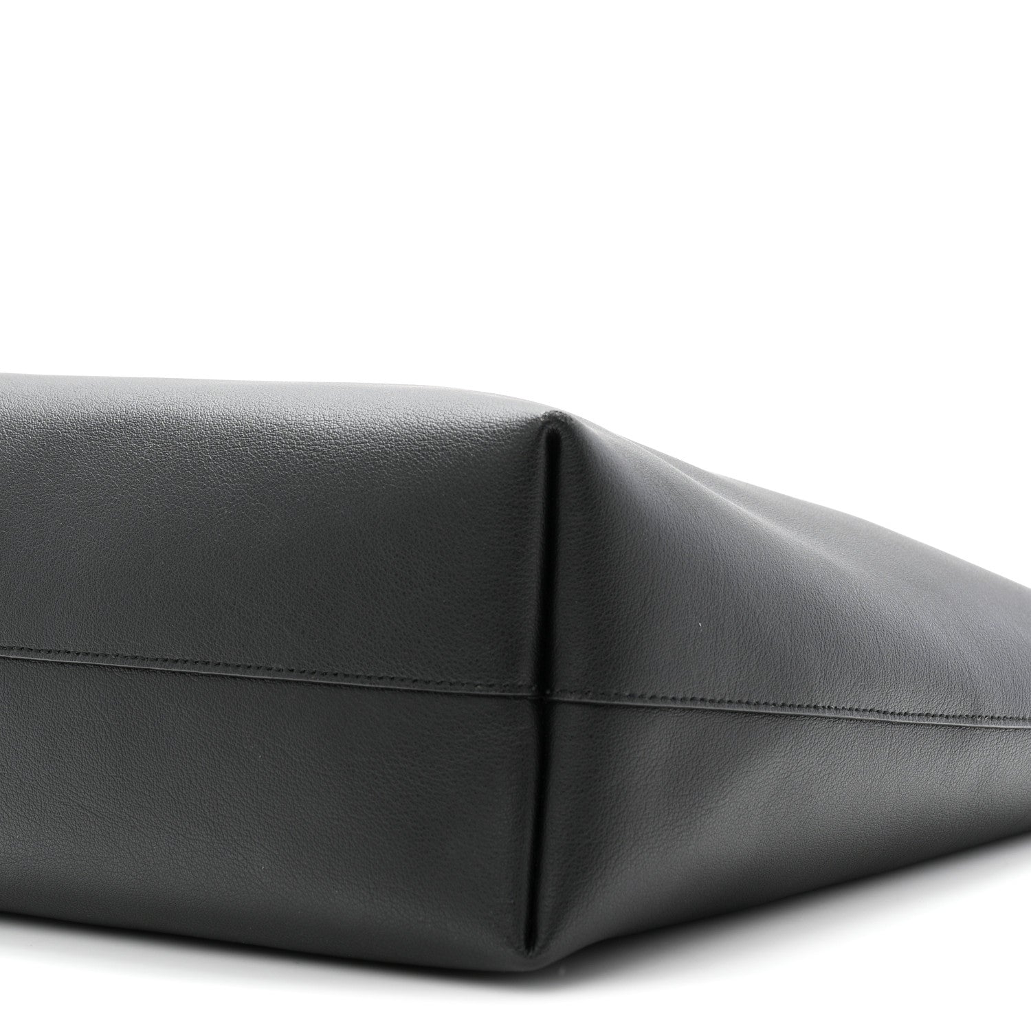 Saint Laurent Calfskin Large Shopping Tote Black 11 of 11