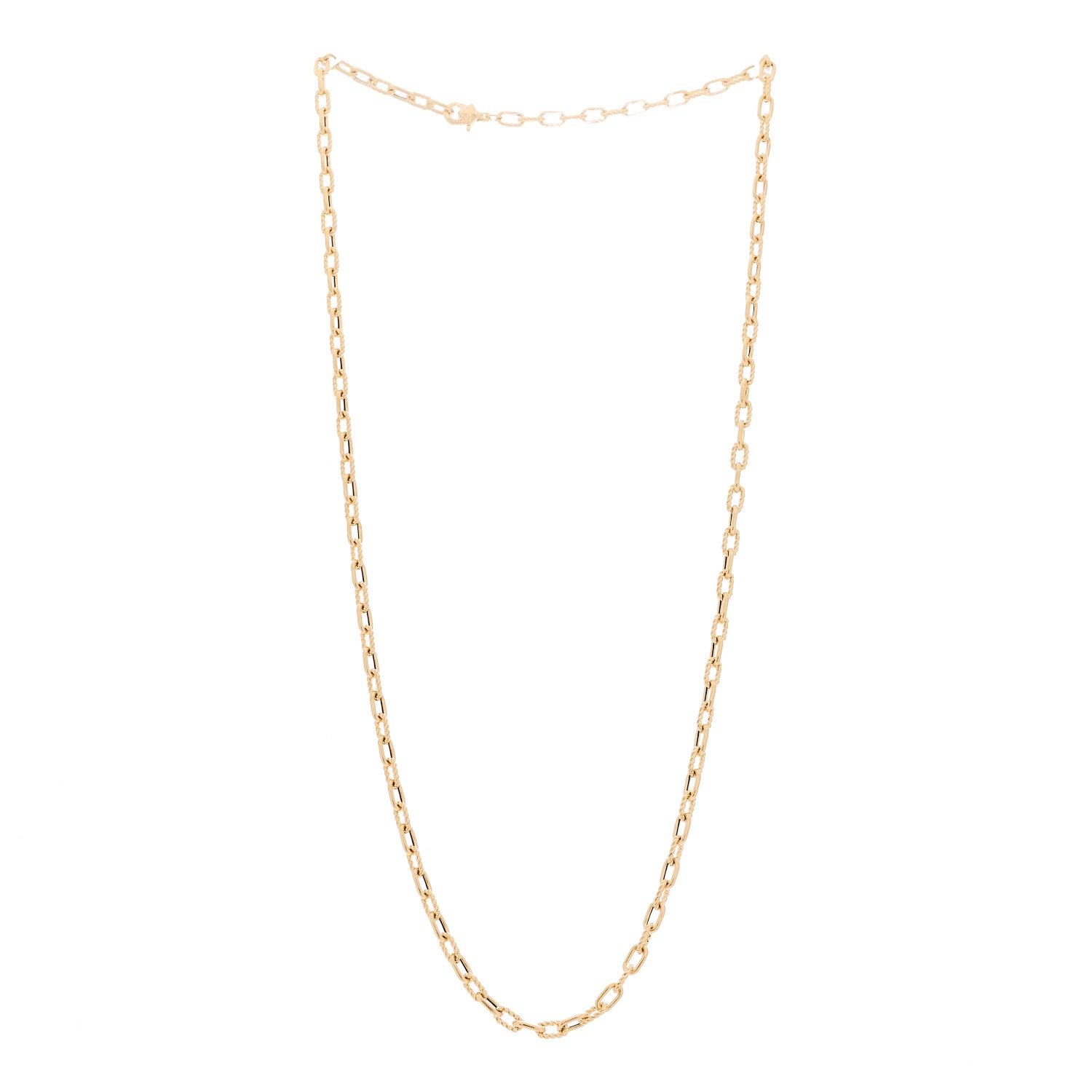 David Yurman 18K Yellow Gold 3mm Madison Chain Necklace 3 of 5