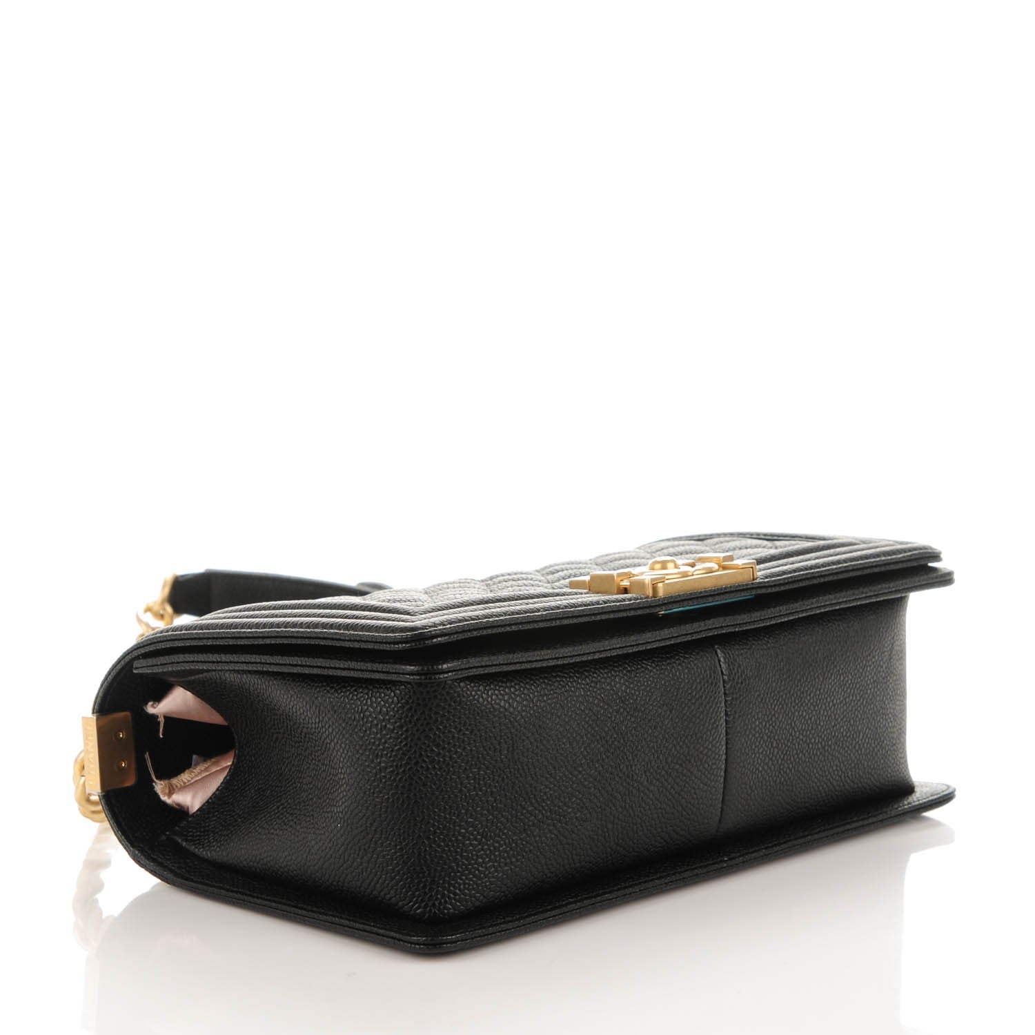Chanel Caviar Quilted Medium Boy Flap Black 4 of 7