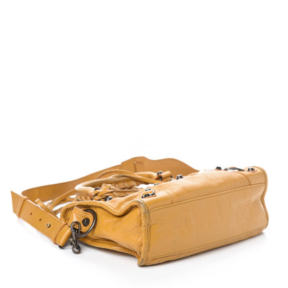Balenciaga Agneau Classic Hardware Mini City Jaune Moutarde 5 of 9