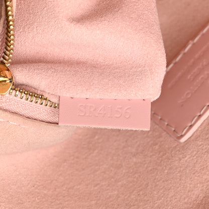 Louis Vuitton Damier Ebene Caissa Hobo Rose Ballerine 7 of 21