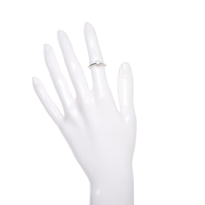 Tiffany Platinum Diamond .34ct Solitaire Engagement Ring 47 4.25 2 of 7