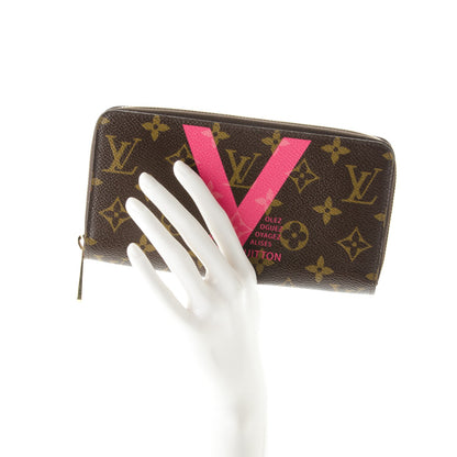 Louis Vuitton Monogram V Zippy Wallet Grenade 2 of 7
