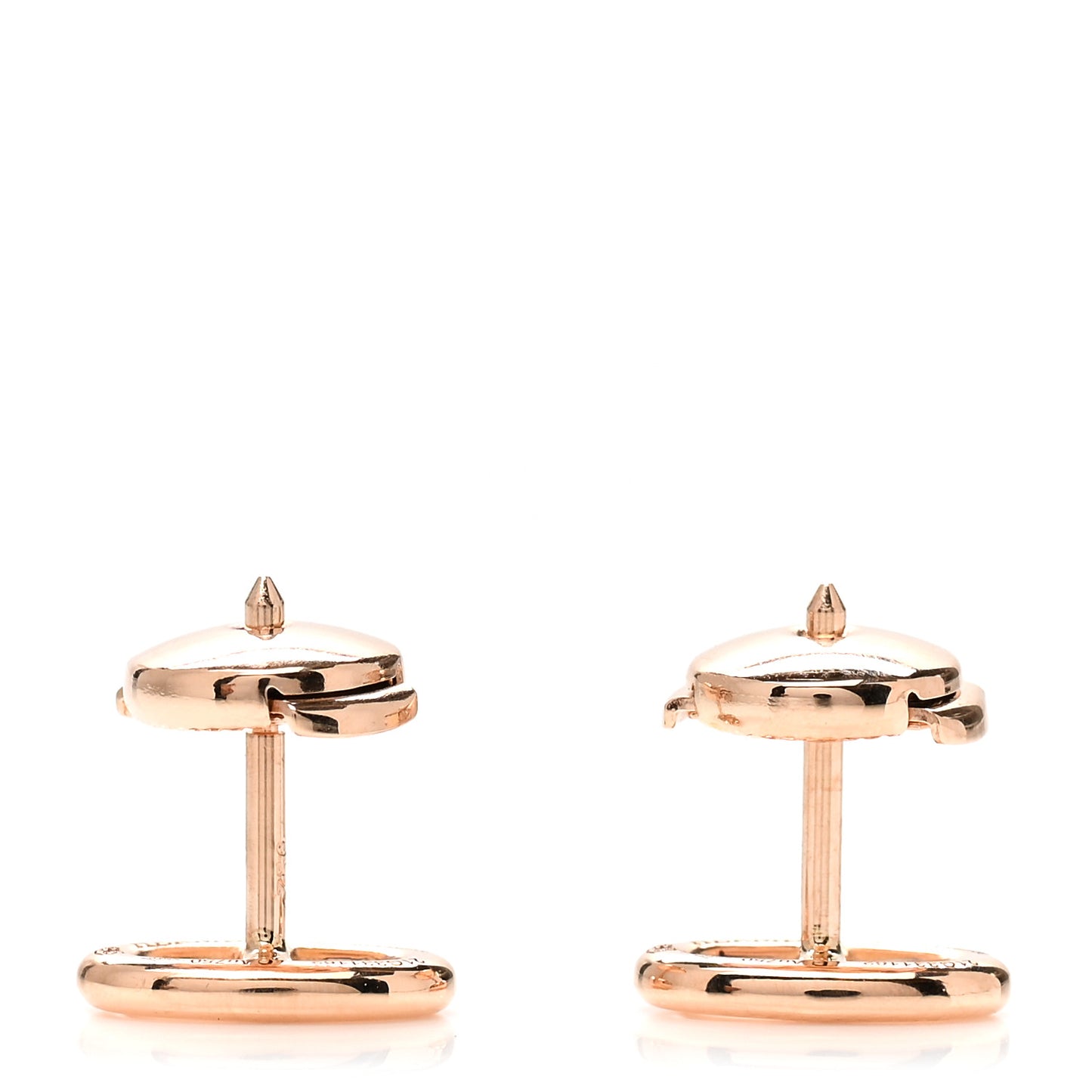 18K Rose Gold TPM Farandole Stud Earrings