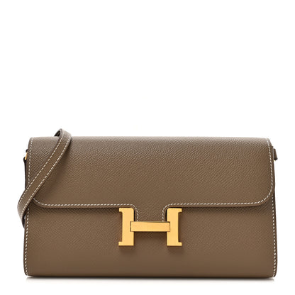 Hermes Epsom Constance Long To Go Wallet Etoupe 1 of 13