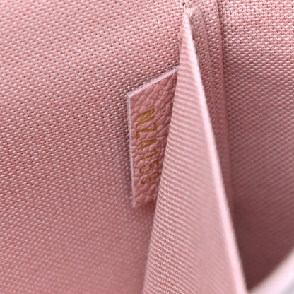 Louis Vuitton Empreinte Pochette Felicie Chain Wallet Rose Poudre 8 of 10